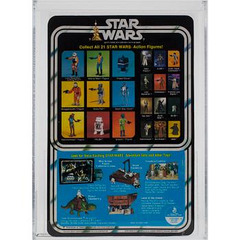 STAR WARS, Walrus man, 21 back-a 65, AFA 80 NM, Kenner 1979.