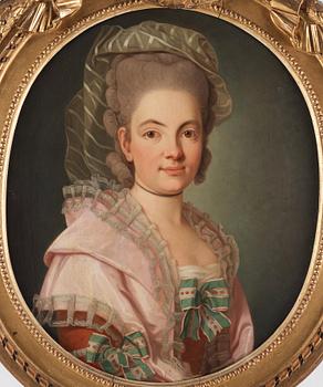 Per Krafft d.ä., "Christina Maria Alströmer", (née Siflverschiöld)(1751-1823).