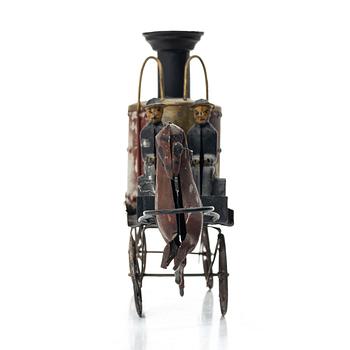 Hästdagen brandbil, troligen Charles Rossignol, Frankrike 1800-talets slut.
