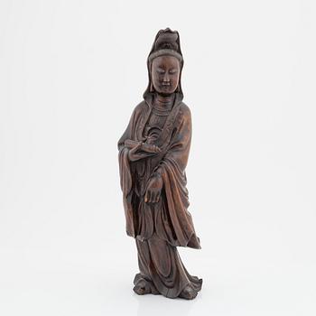 Guanyin, trä, Kina, 1900-tal.