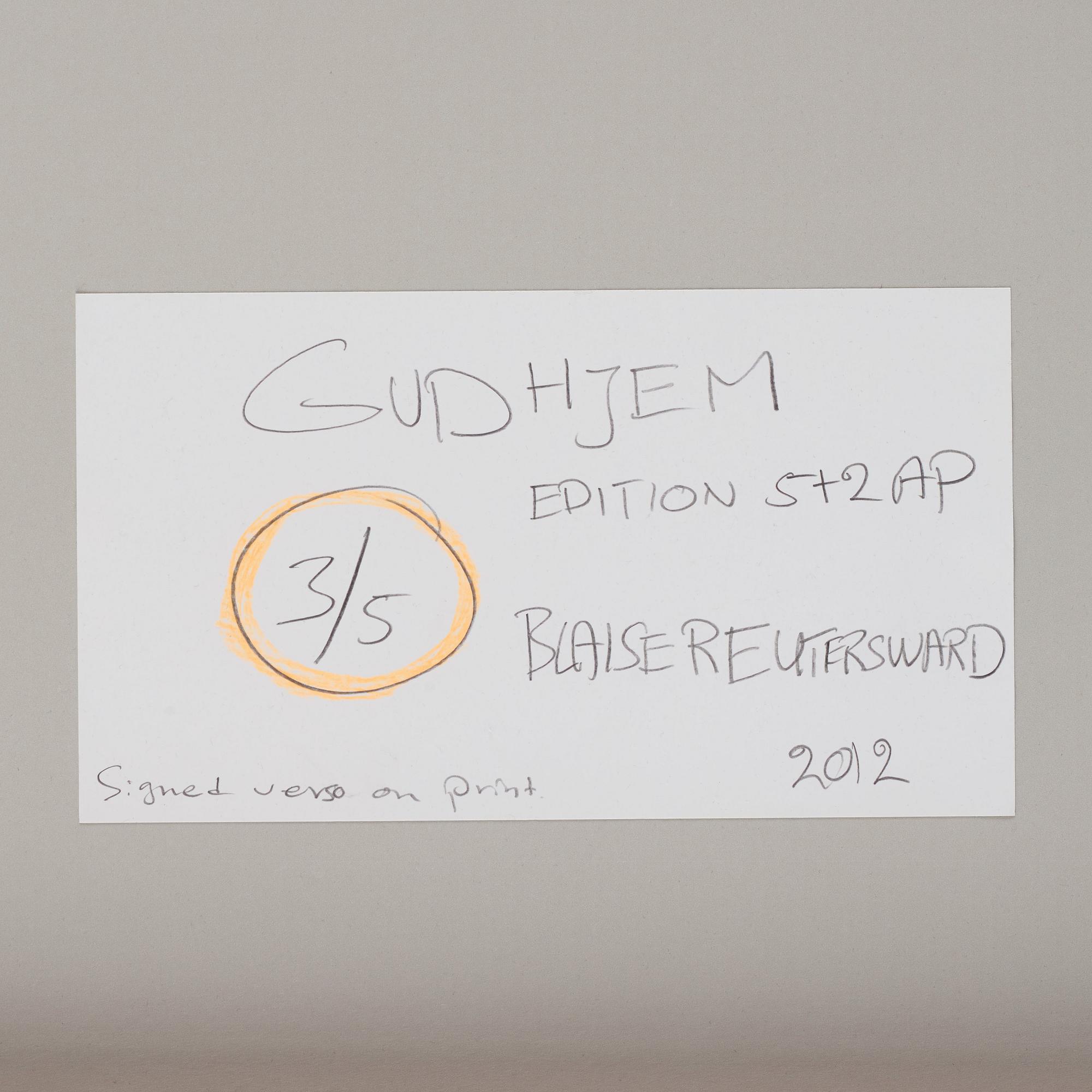 Blaise Reutersward, "Gudhjem, 2012".