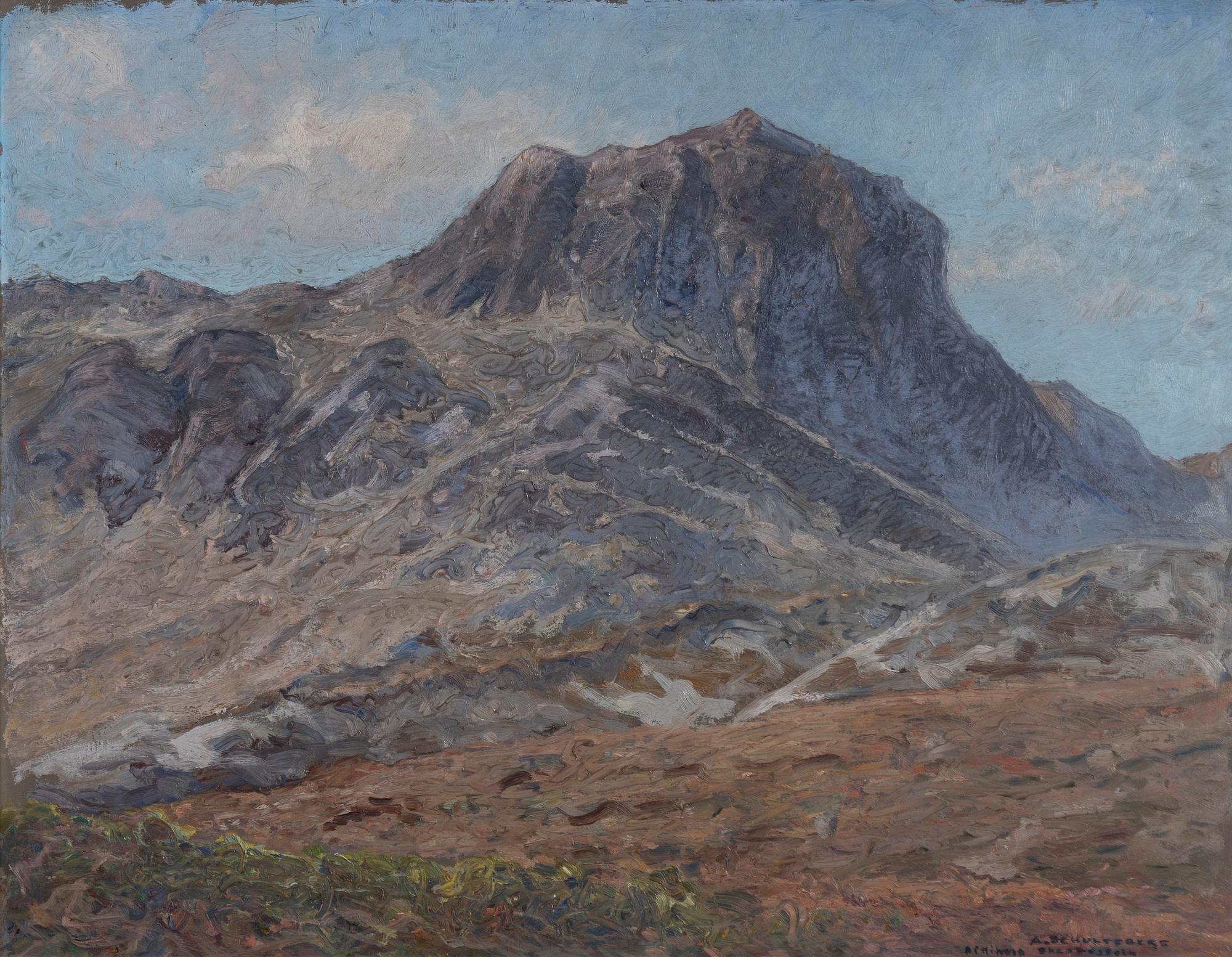 Anshelm Schultzberg, "Bitihorn Skammestein".