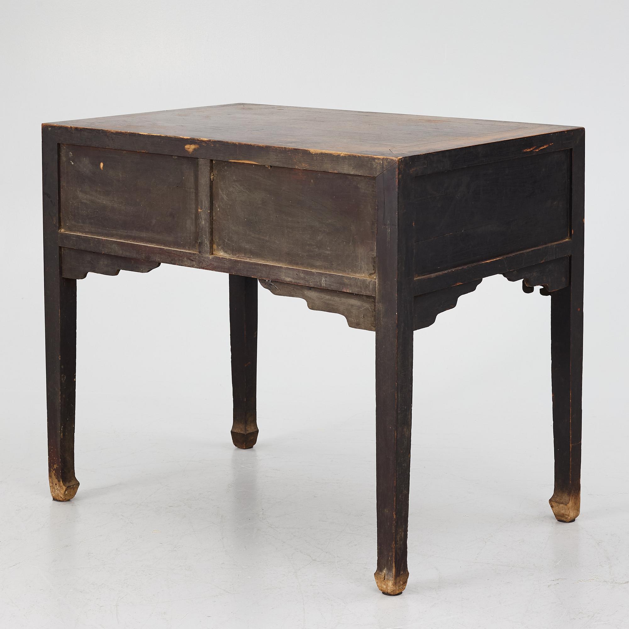 A hardwood sideboard, China, early 20th century.