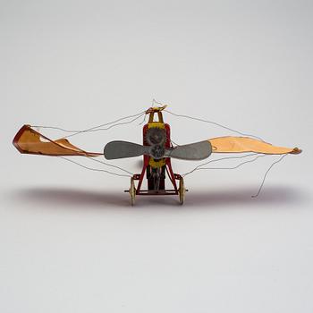 A tinplate Lehmann Ikarus 653 airplane, Germany, 1913-1935.