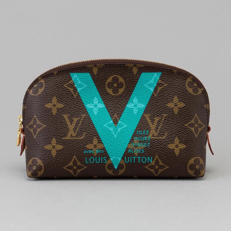SMINKVÄSKA, "Cosmetic Pouch V" Louis Vuitton.