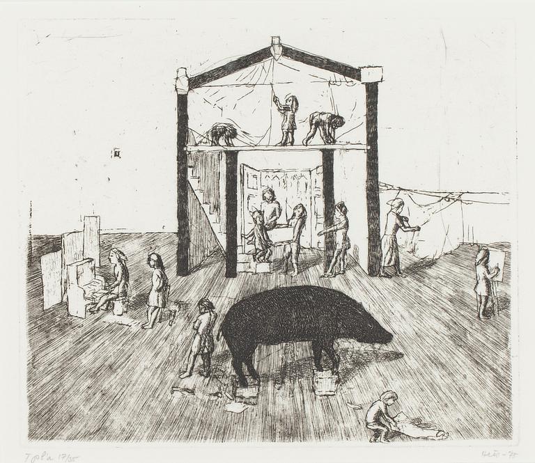 Outi Heiskanen, "Musta sika".