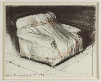 Christo Vladimirov Javacheff, "Wrapped Armchair Project".