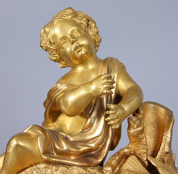 BORDSPENDYL, ny-Louis XVI, trol Frankrike, 1800-talets andra hälft.