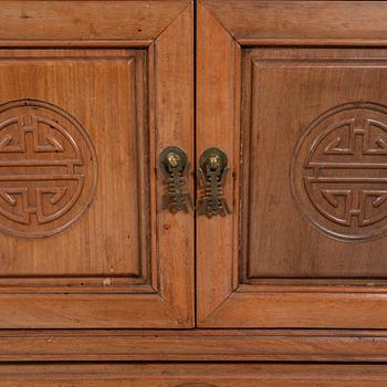Side Tables/Bedside Tables, a Pair, China, Late 20th/Early 21st Century.