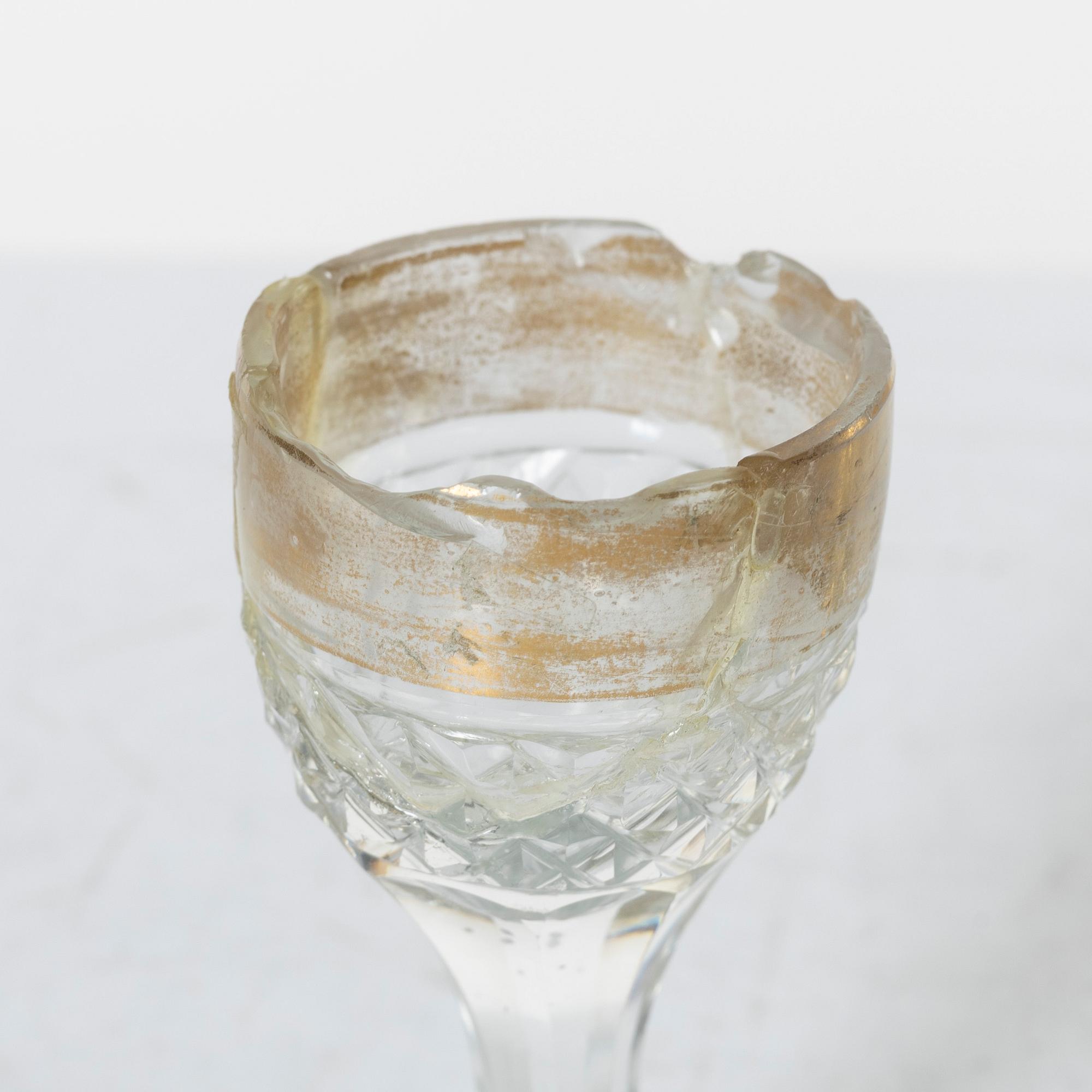 A box with bottles, late Gustavian, circa 1800.