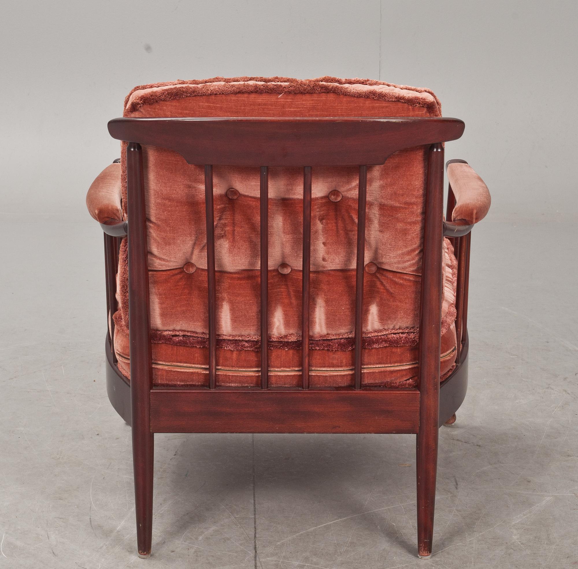 FÅTÖLJ, "Skrindan", Kerstin Hörlin-Holmquist.