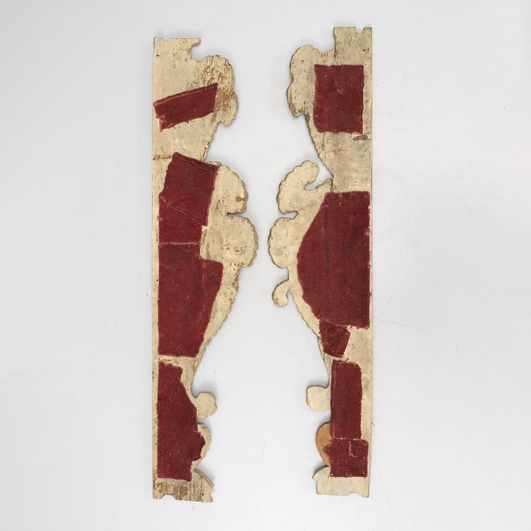 Two Baroque panels, 17th/18th Century.