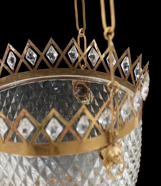 TAKAMPEL, empire, 1800-talets första hälft. Höjd ca 75cm.