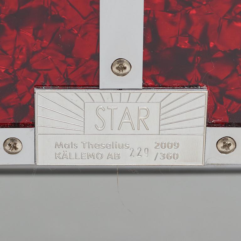 Mats Theselius, a "Star" easy chair for Källemo Sweden, 2009.