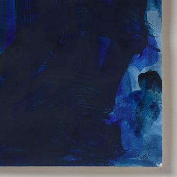 Claes Eklundh, akvarell på papper, signerad CE.