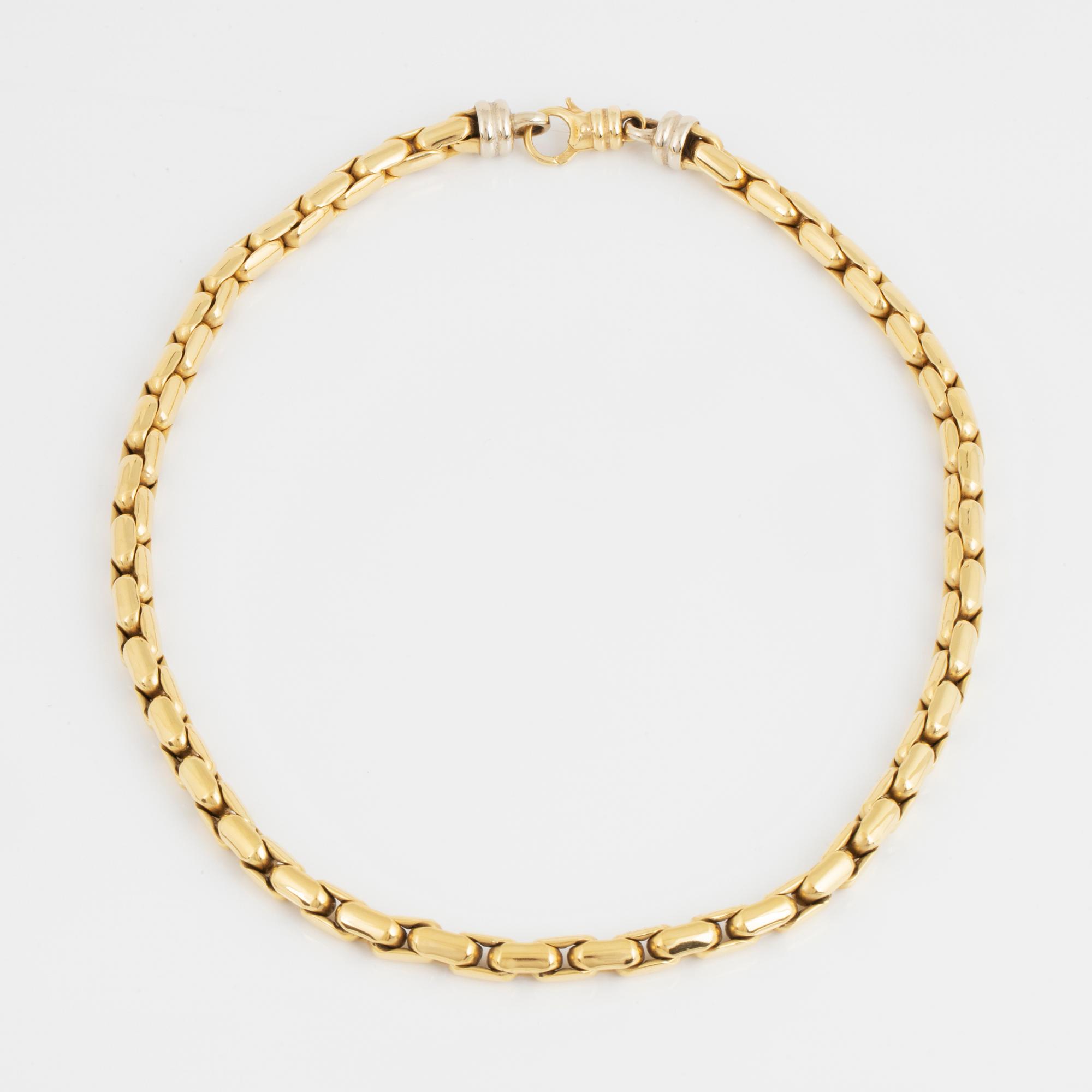 BUCHERER, collier 18K guld.