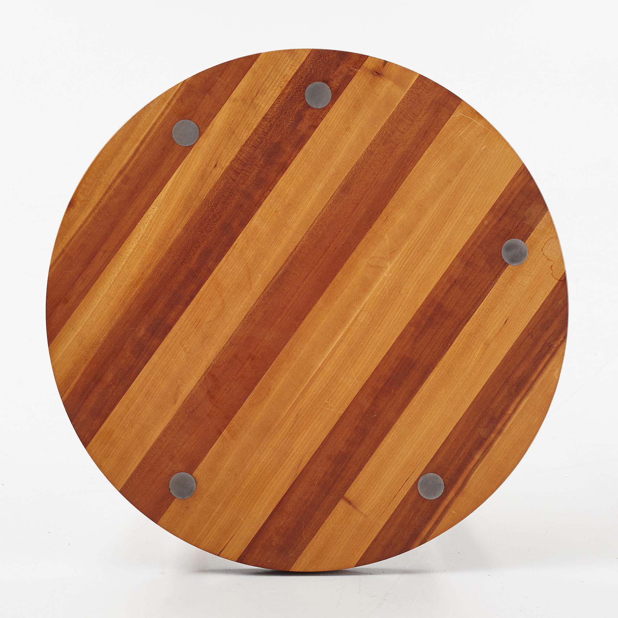 Kerstin Olby, side table, trätina, signed.