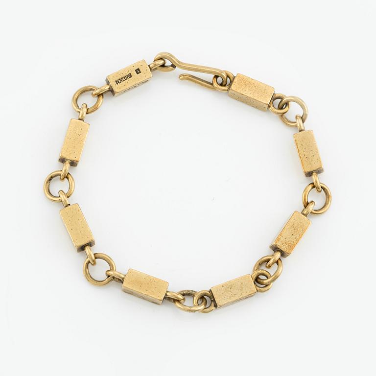 Wiwen Nilsson, a bracelet 18K gold, Lund 1963.