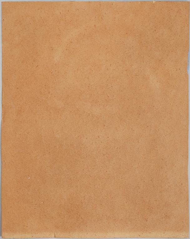 ALY BEN SALEM, gouache, signerad, 27 x 22 cm.