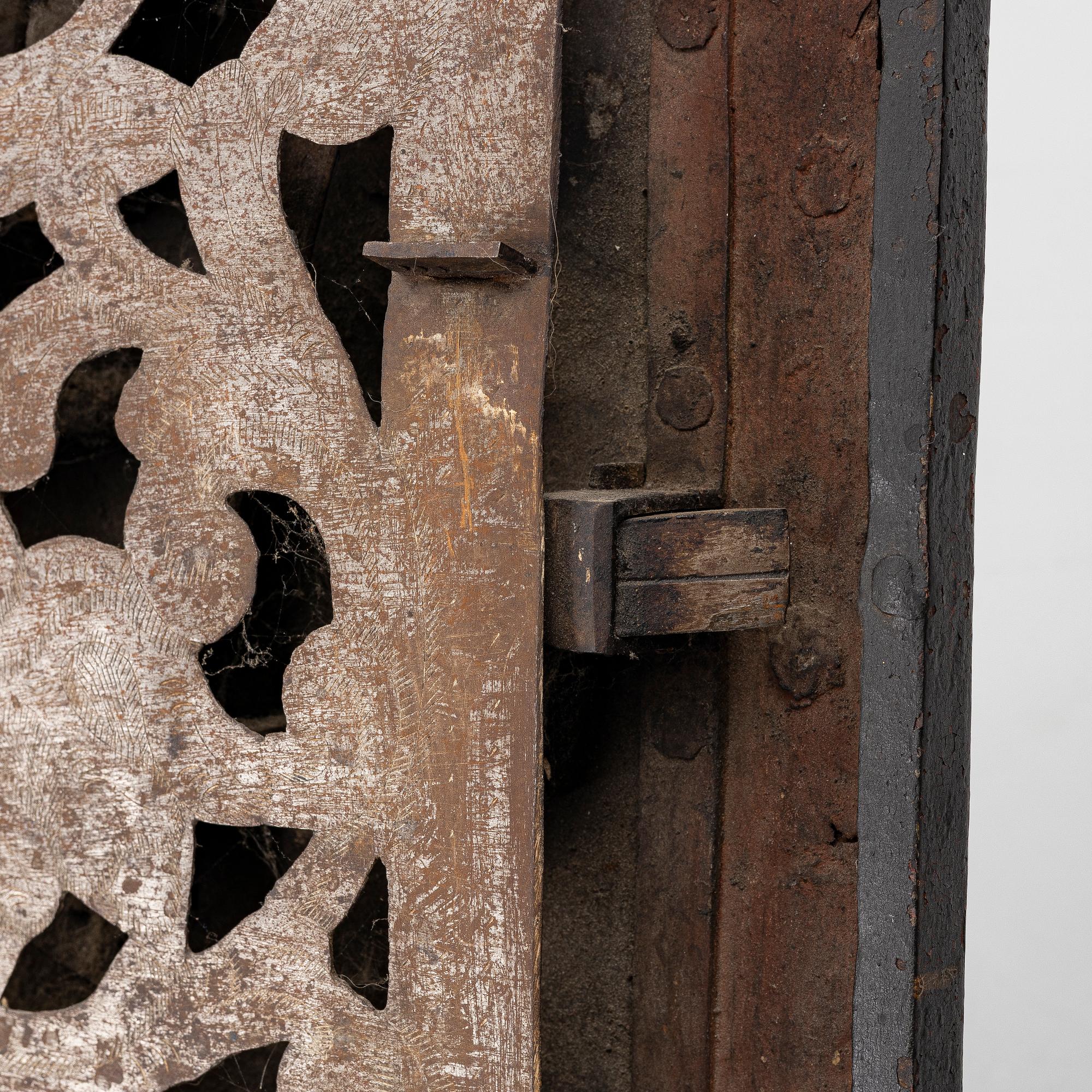 Baroque strongbox, 18th century.
