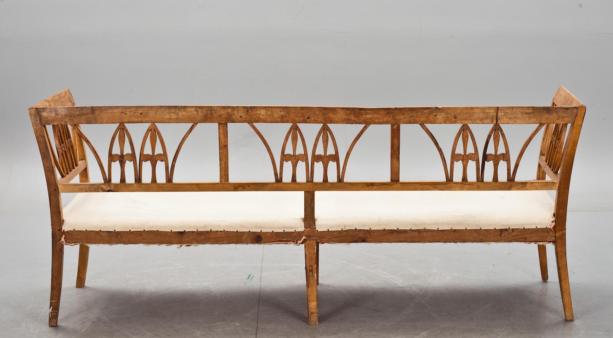 SOFFA. Empire, trol. Lindome, 1800-talets första årtionden.