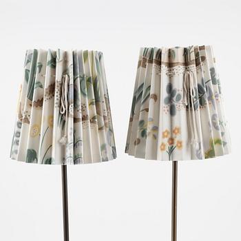 Harald Notini, bordslampor, ett par, modell "15288", Arvid  Böhlmarks Lampfabrik, 1900-talet mitt.