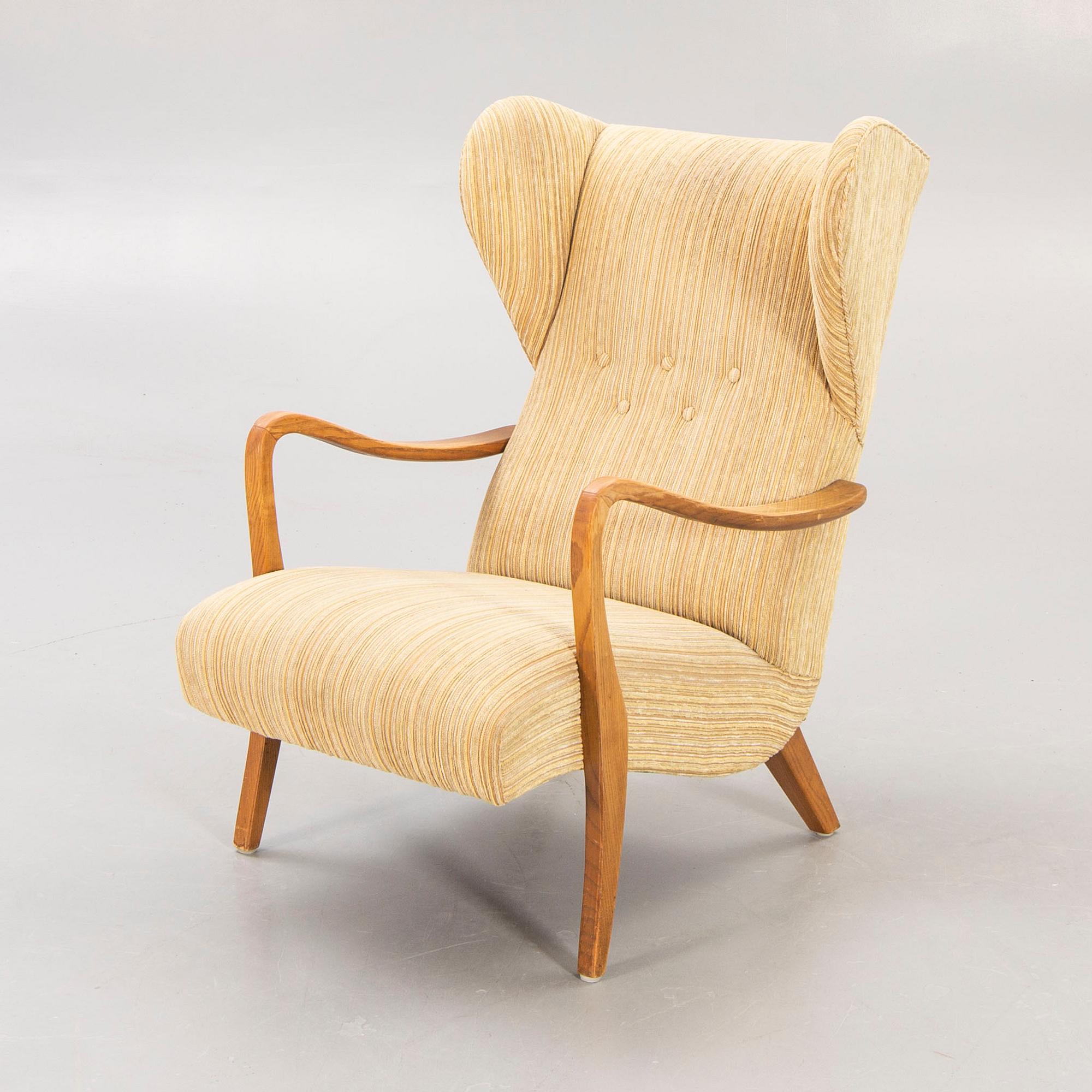 A Scandinavian 1940/50s armchair.