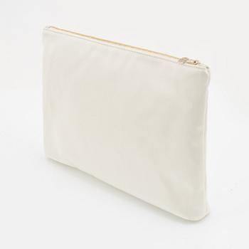 Charlotte Olympia, a pair of 'Cat nap' silk flats, a sleeping mask and a toilet bag, size S.