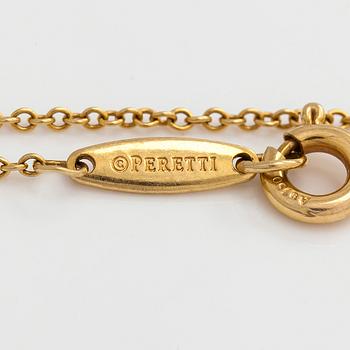 Tiffany & Co, Elsa Peretti, rannekoru, "Diamonds by the Yard", 18K kultaa, timantti n 0.08 ct.