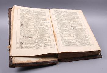 BIBEL. Sverige, 1700-tal.