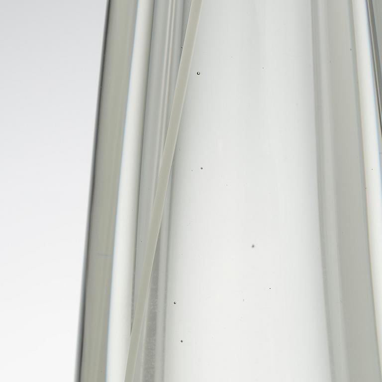 Gunnel Nyman, a 'Serpentine' vase, signed G. Nyman, Nuutajärvi Notsjö -58.
