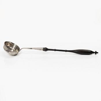Pehr Fredrik Palmgren, soppslev, silver, Stockholm, verksam 1850-1878.