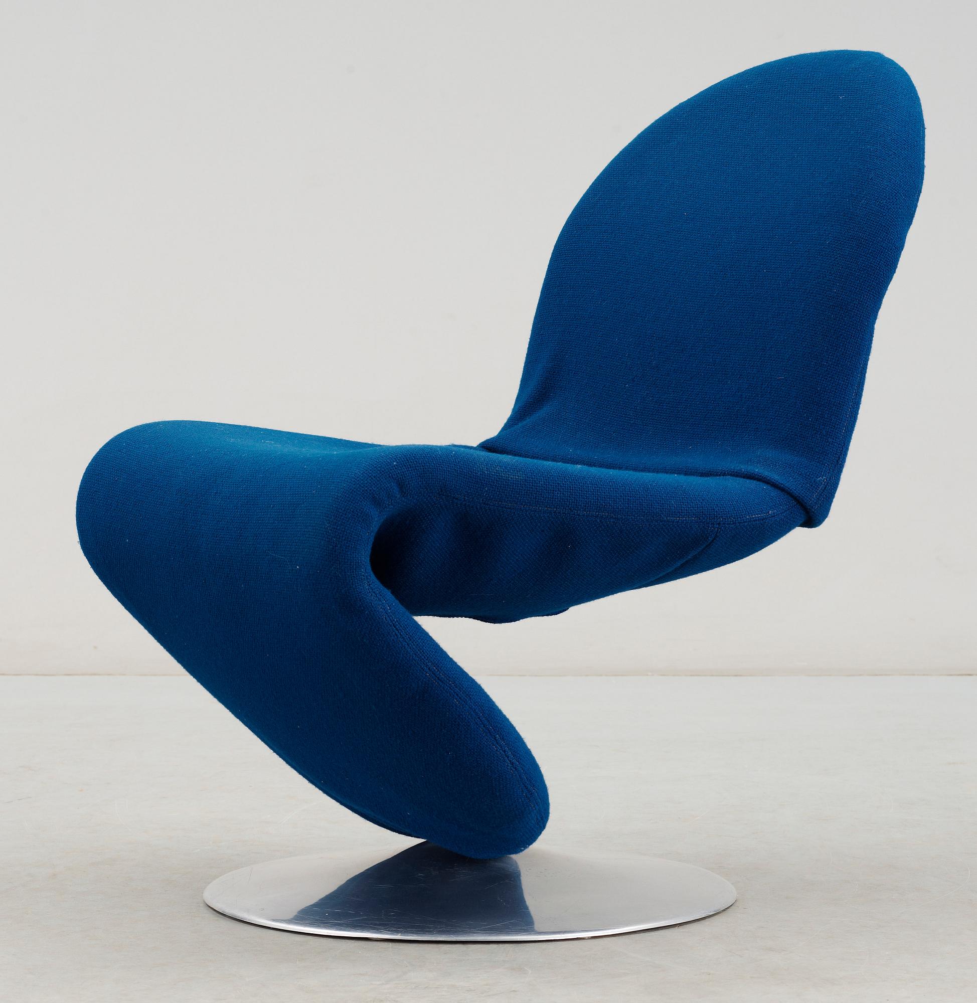 STOL, "System 1-2-3", Verner Panton, Fritz Hansen, formgiven 1973.