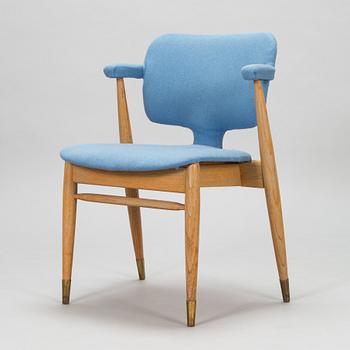 Ilmari Tapiovaara, a mid-20th-century 'Domus Lux' armchair for Lukkiseppo.