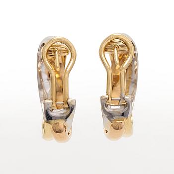 Cartier, örhängen, "Trinity", 18K guld.