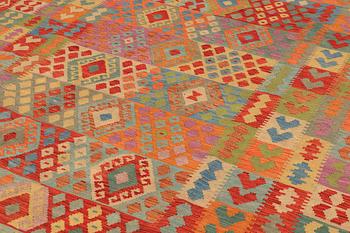 A carpet, Kilim, around 290 x 240 cm.