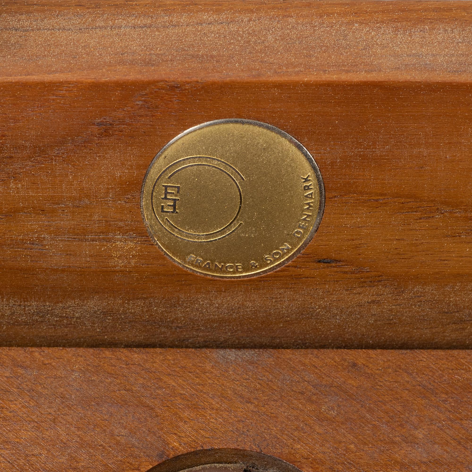 Grete Jalk, fåtölj, France & Son, Danmark, 1960-tal.