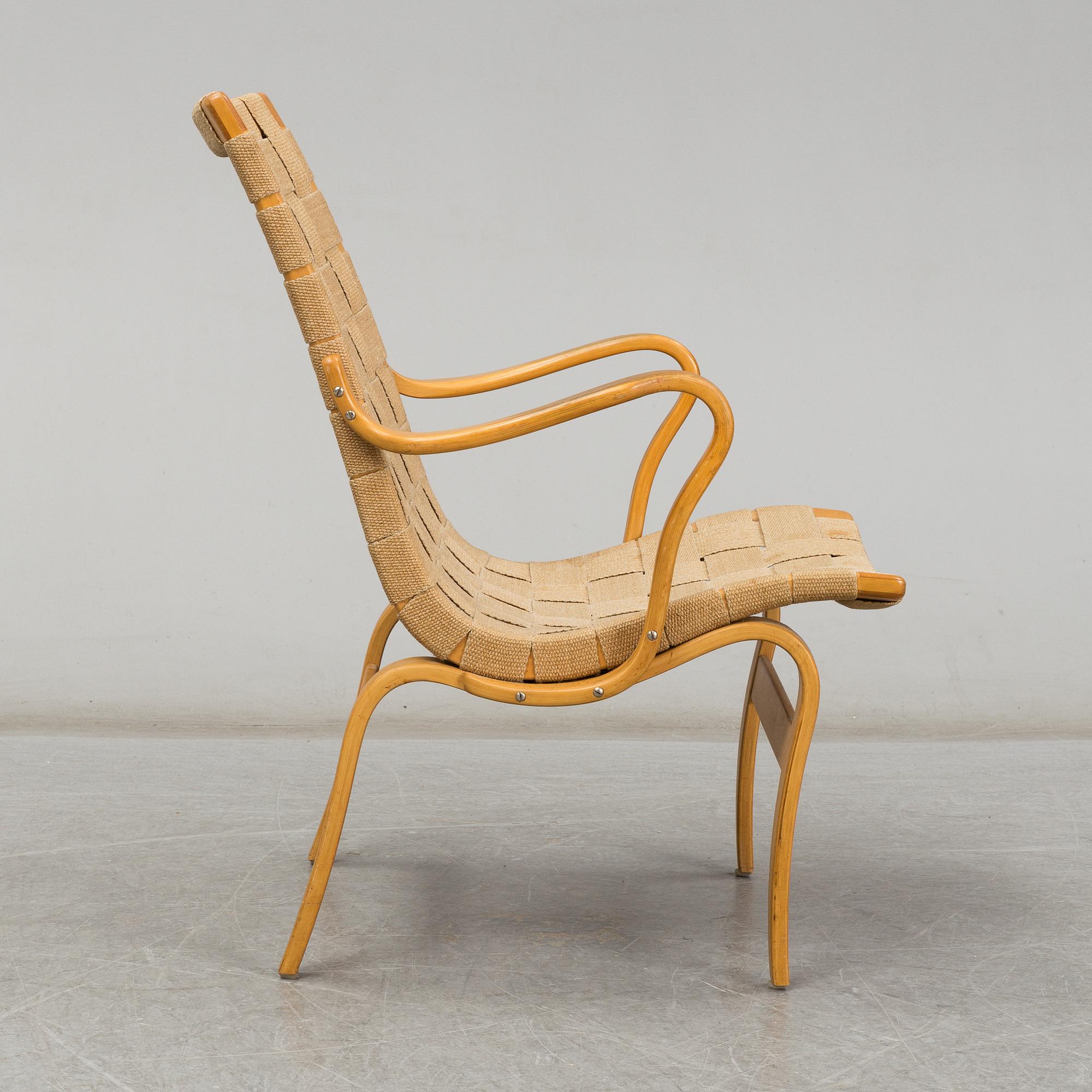 BRUNO MATHSSON, an 'Eva' armchair, Firma Karl Mathsson.