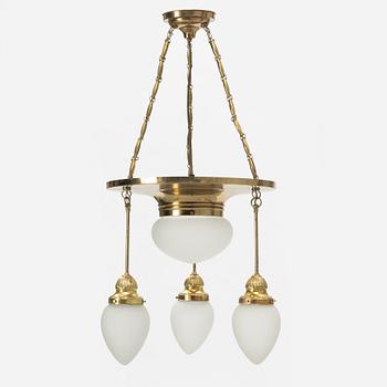 Taklampa, jugend, tidigt 1900-tal.