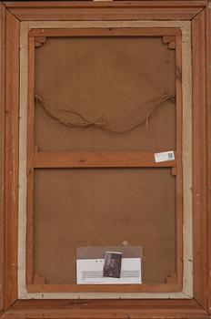 BRUNO HOPPE, oljemålning, porträtt.