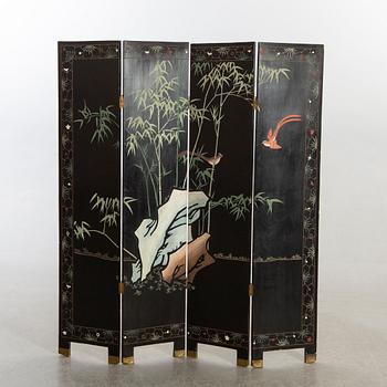 A Japanese folding screen later part of the 20th century.