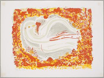 four litographs in colours, signed and numbered.