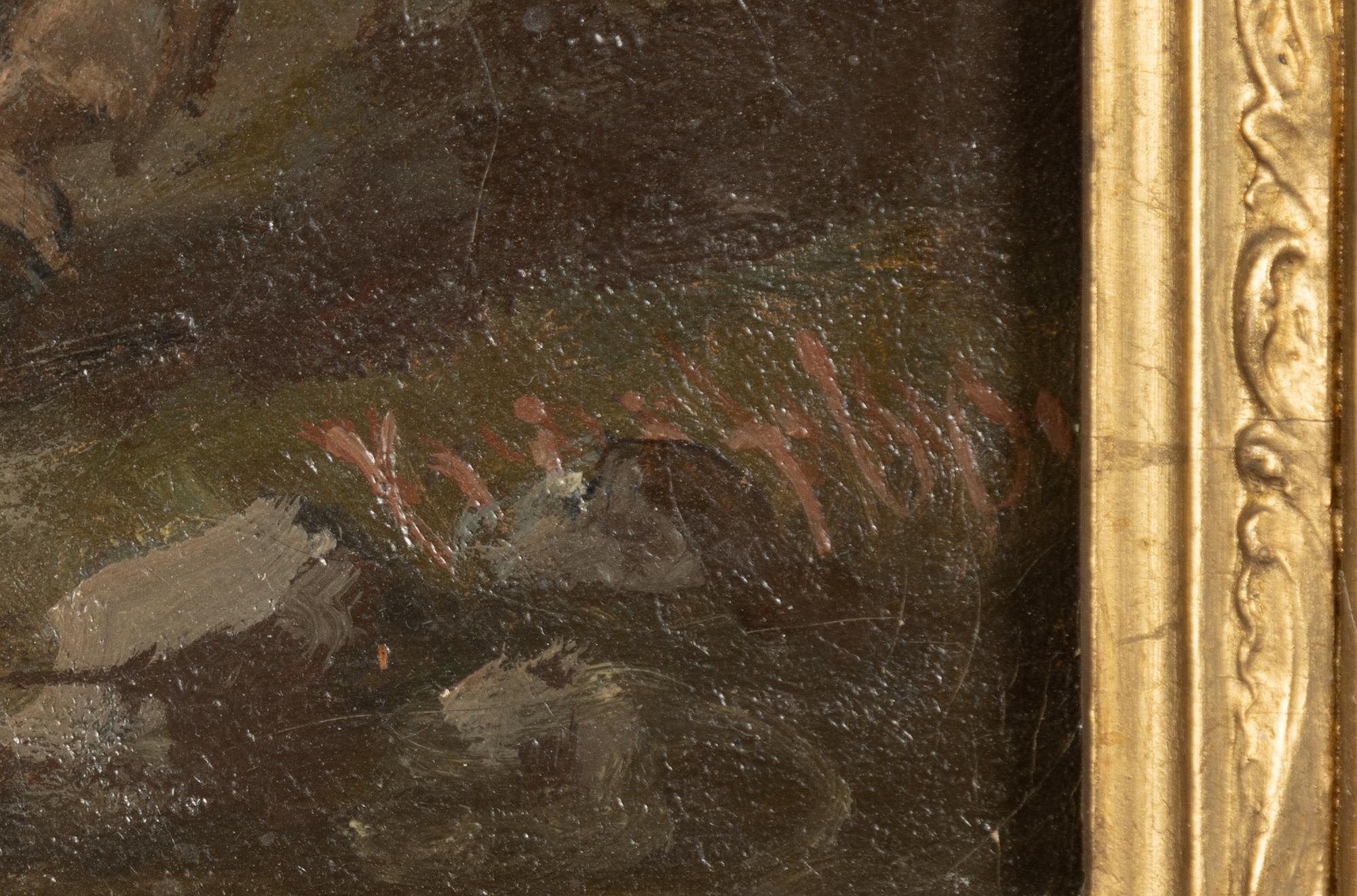 Carl Fredrik Kiörboe, Horses and Fox.