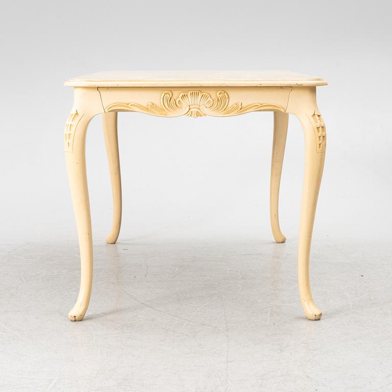 Matbord, rokokostil, 1900-talets första hälft.