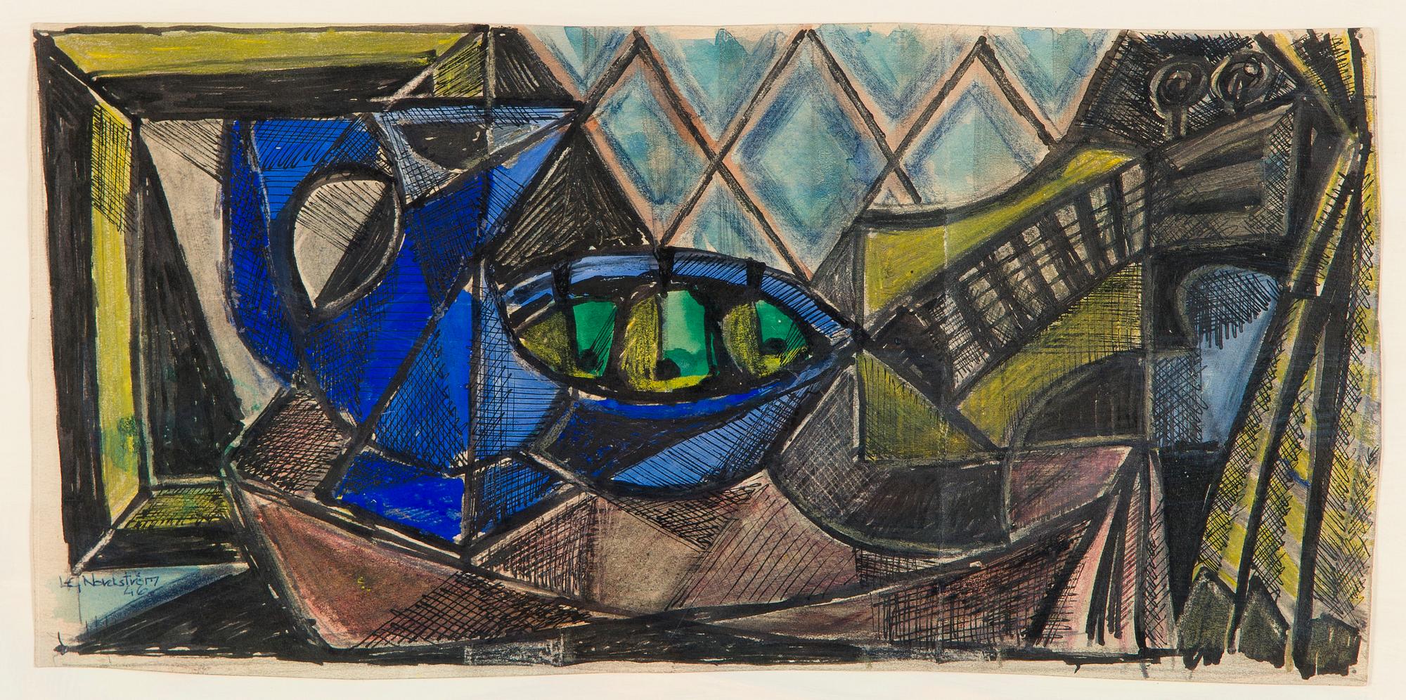 Lars-Gunnar Nordström, Abstract Still Life.