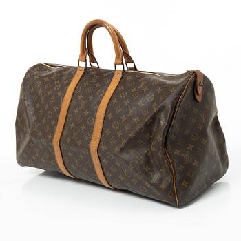 Louis Vuitton, Bag, "Keepall 55", vintage.