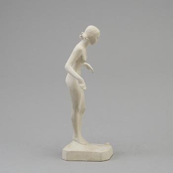 CARIN NILSON, Skulptur, gips, signerad och daterad 1933.
