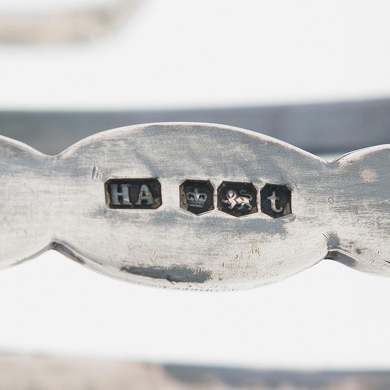 Atkin Brothers, toastrack, sterlingsilver, Sheffield, England 1936.