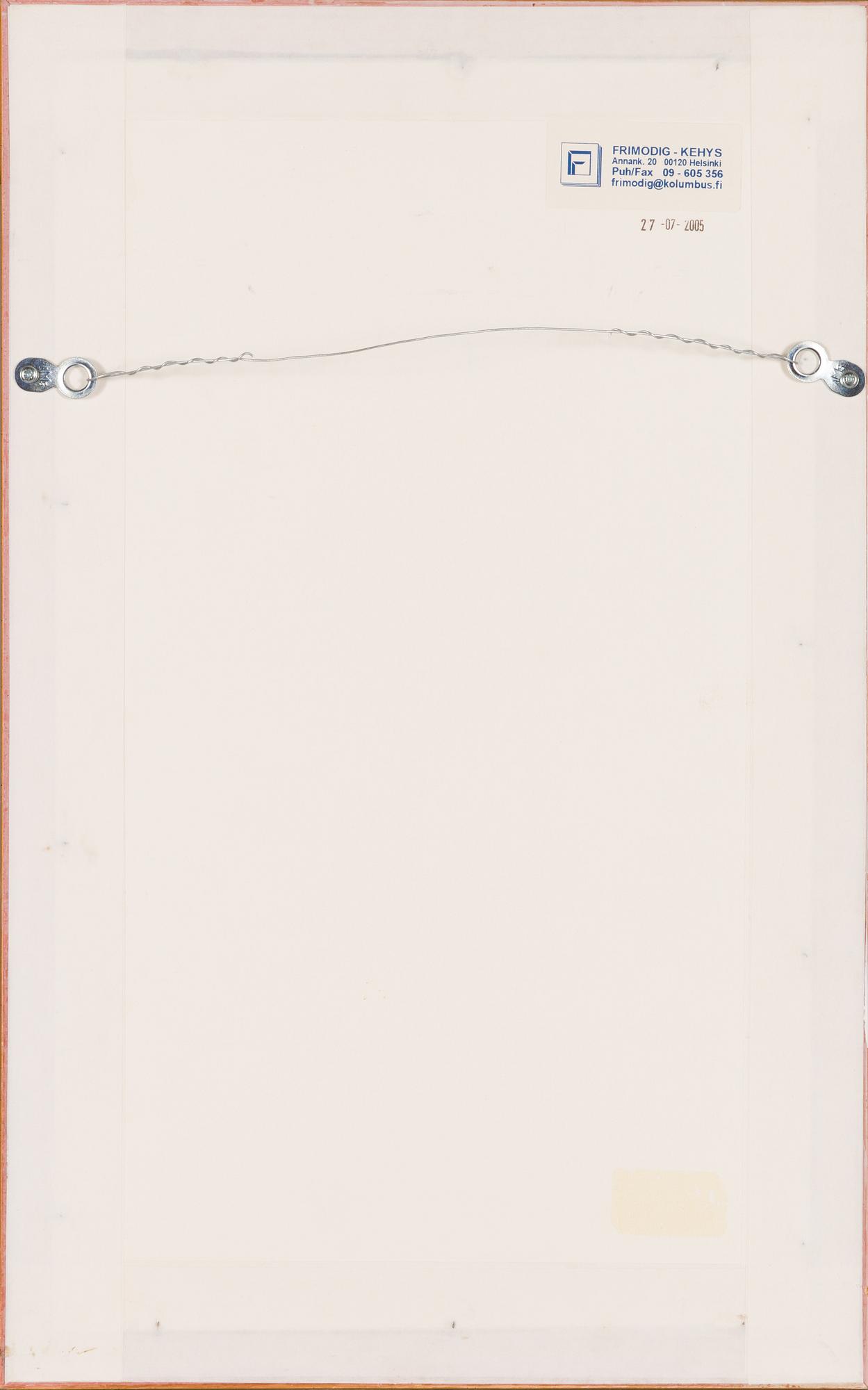 Pierre Bonnard, litografia, n.1900, signeerattu ja numeroitu lyijykynällä.