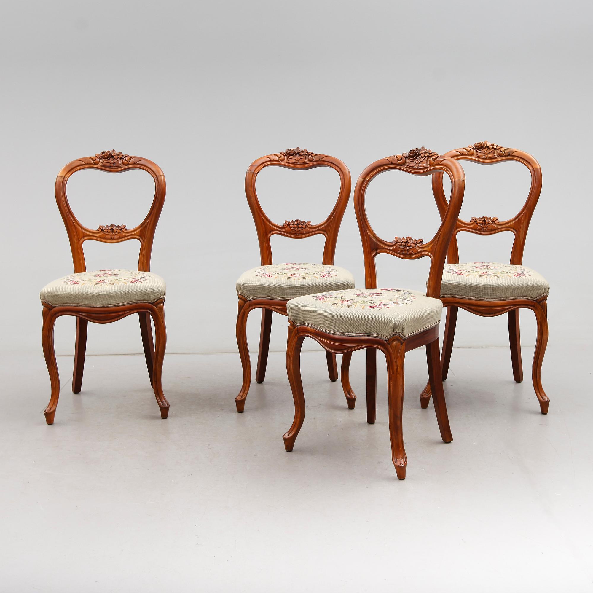 STOLAR, 4 st, 1800-talets andra hälft.